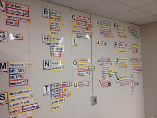 My Music Classroom has a Word Wall – NOW WHAT?