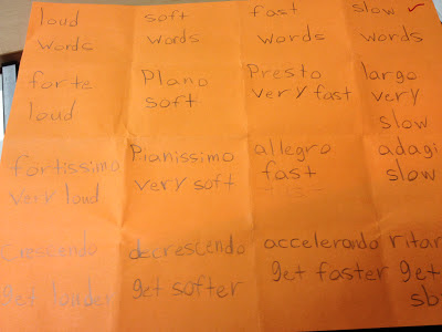 Marvelous Mondays – Music Vocabulary Foldable