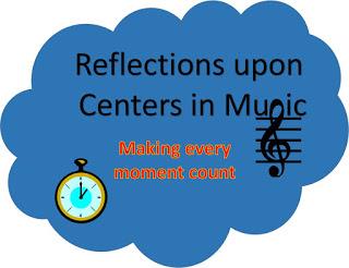 Reflections upon Centers in Music – Making every moment count