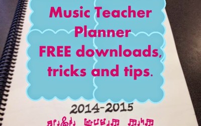 Music Teacher Planner and Management Notebook- part 1 – contacts and call records