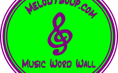 2015 Word Wall -Set 4 World Instruments