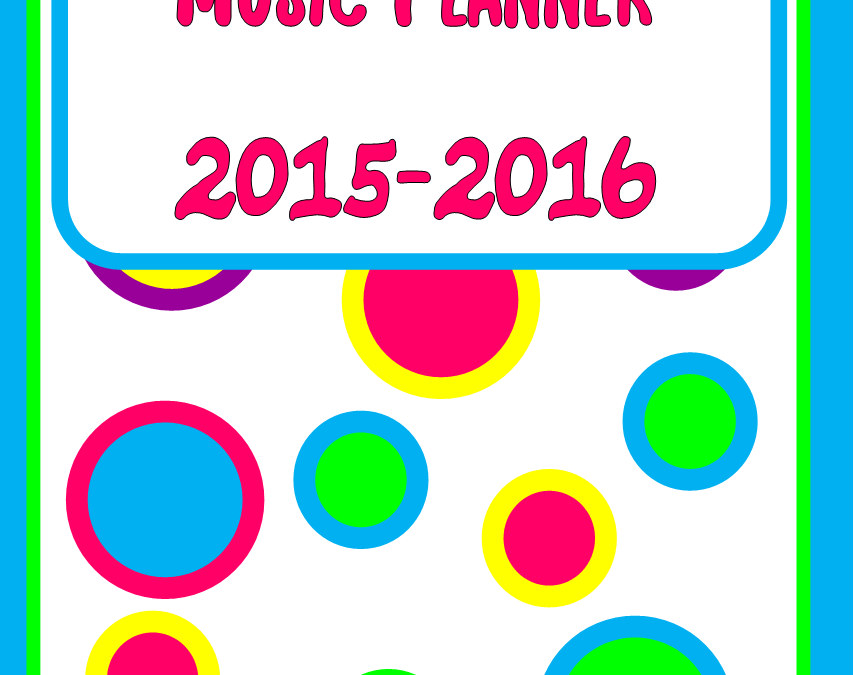 Music Planner Cover! – YAY!