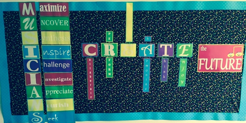 2015-2016 Music Classroom Bulletin Board – FREE Download!