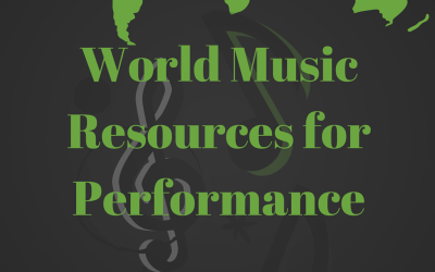 World Music Resources for Performance
